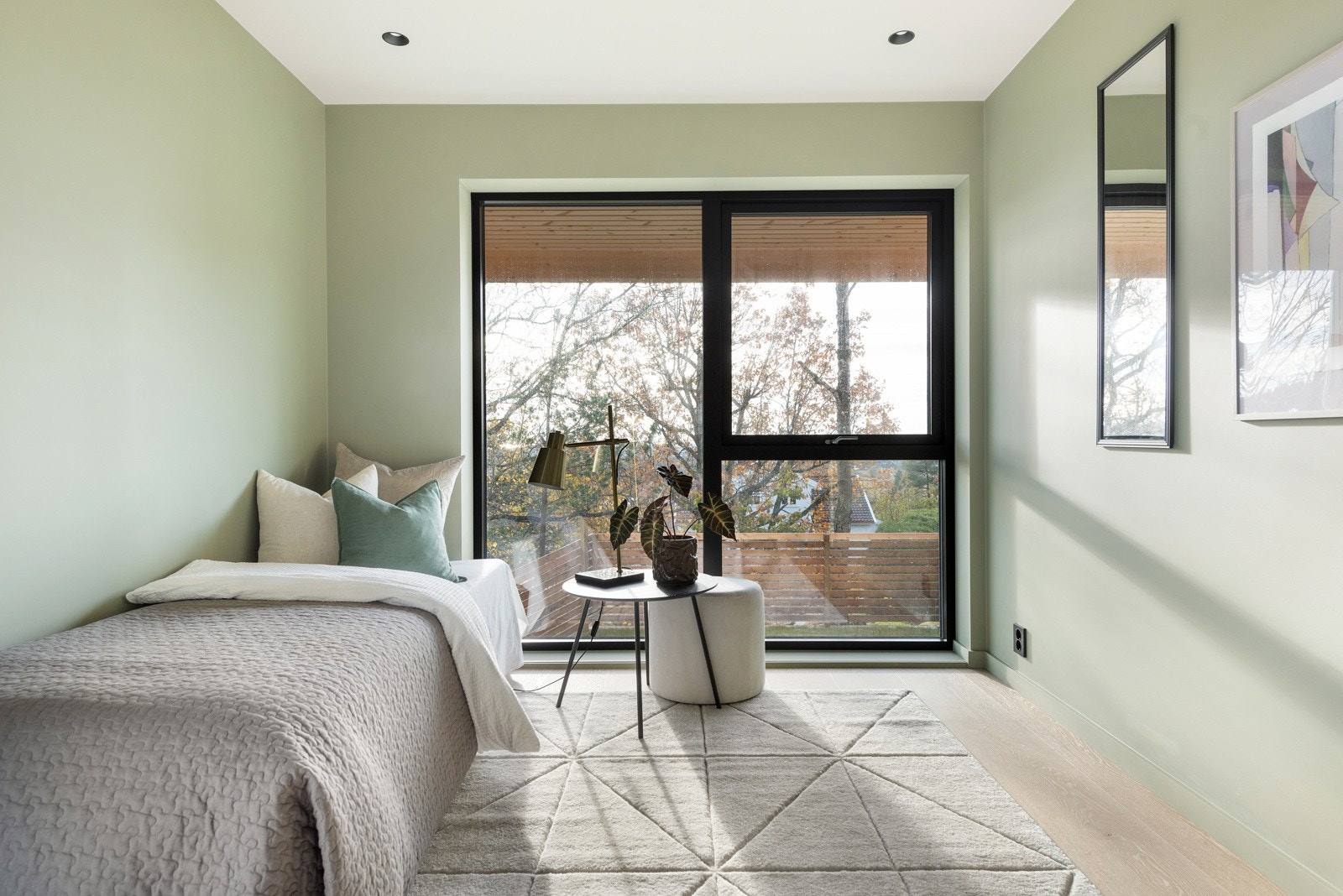 Soverom 2 er perfekt som gjesterom eller ungdomsrom Galleribilde