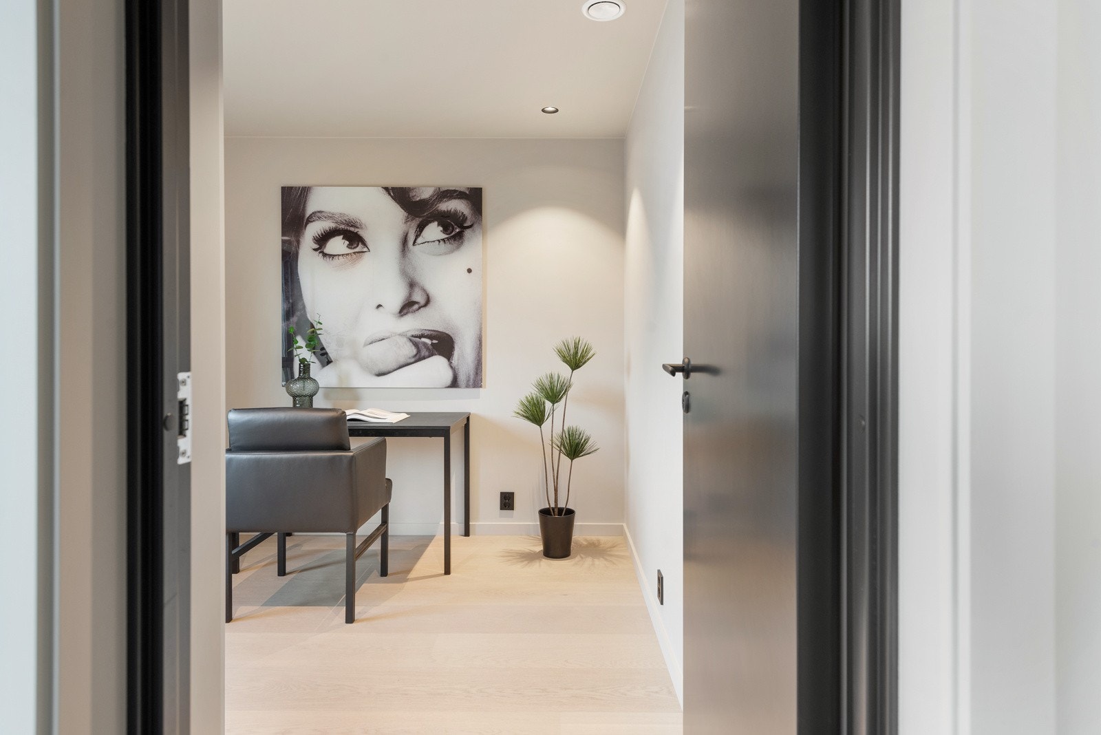 Soverom 4 er idag brukt som eget hjemmekontor Galleribilde