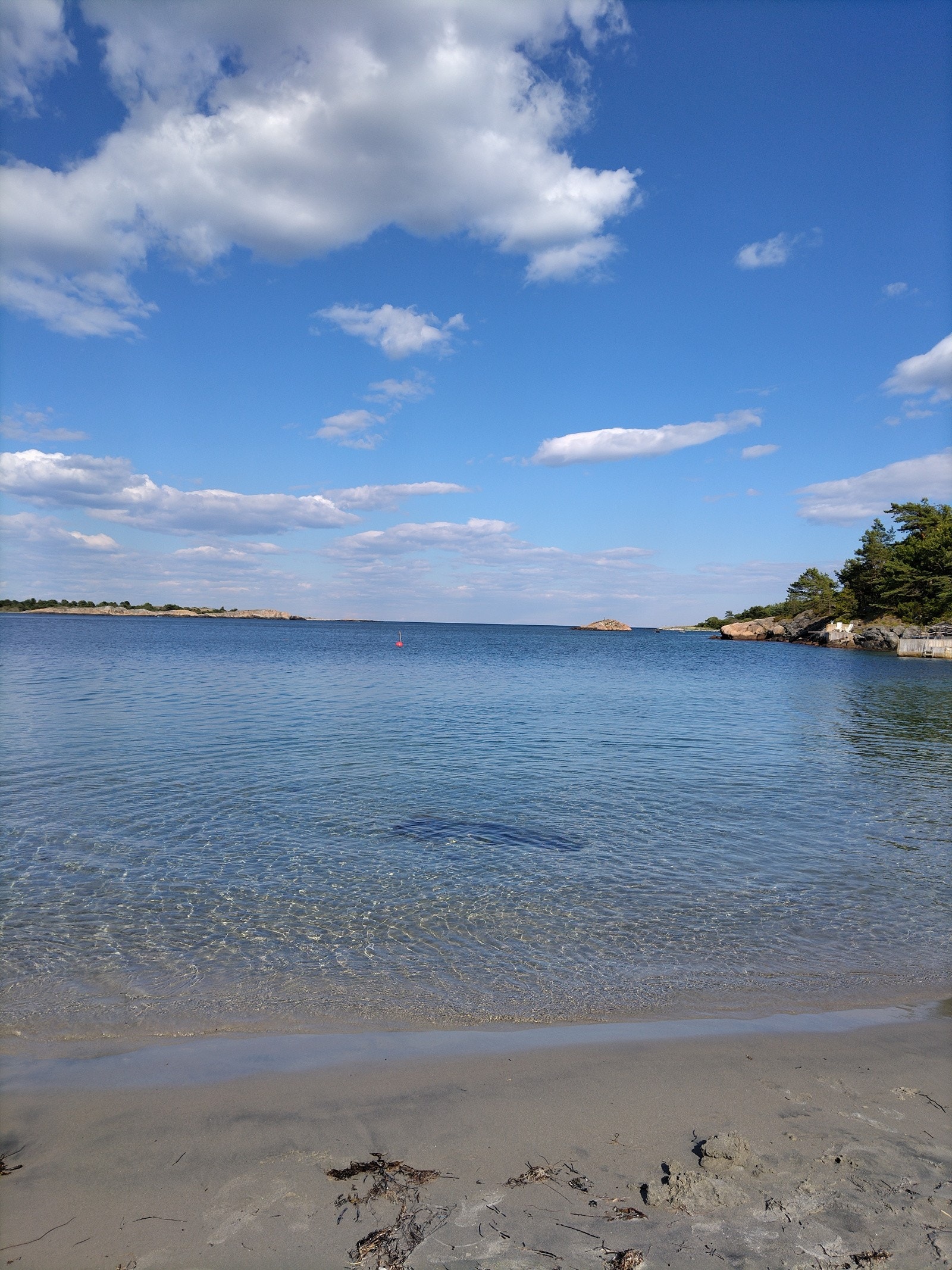 Lille Danmark strand Galleribilde