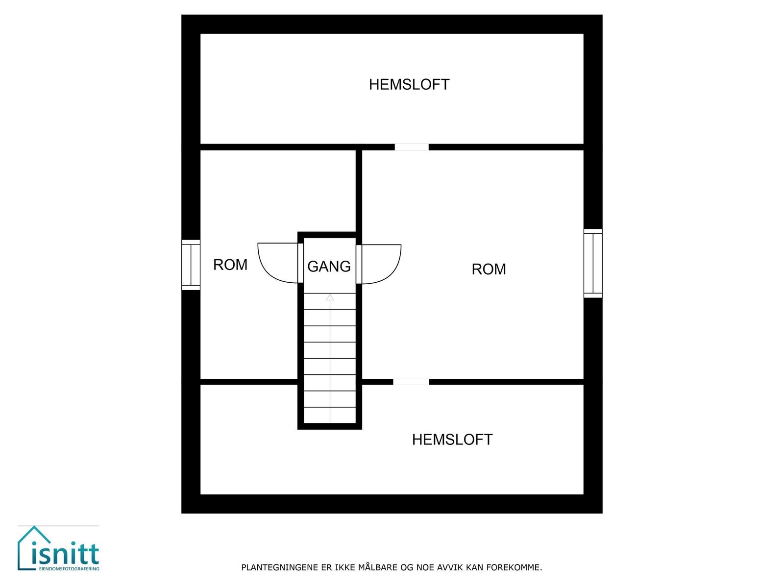 Plantegning hems A1 Galleribilde