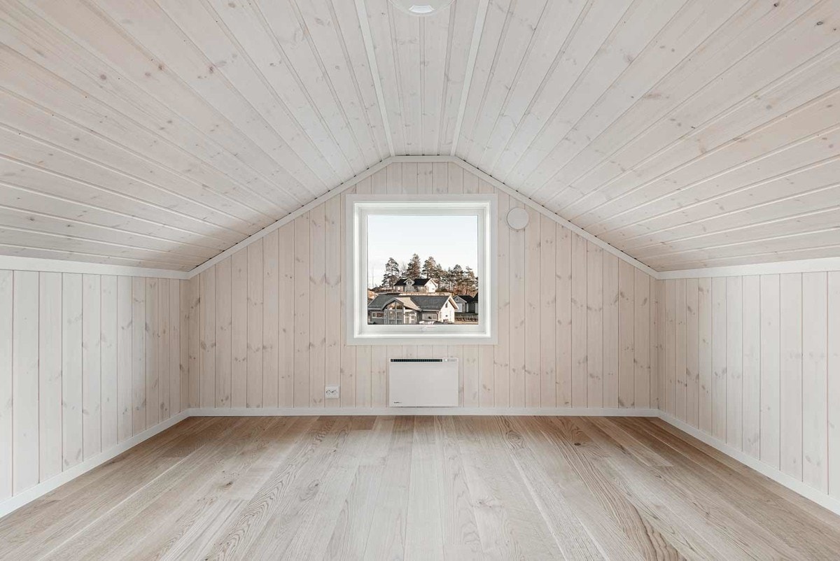 Fra ferdig hytte oppført for kunde Galleribilde