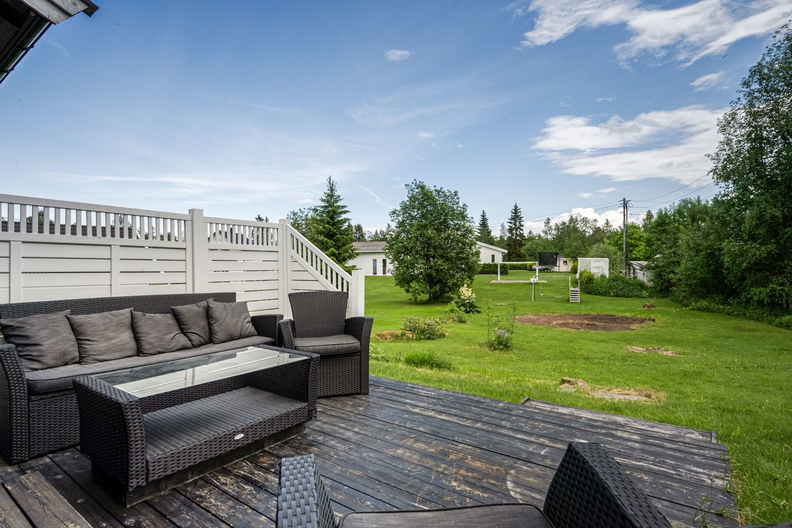 Hagen er flat og romslig Galleribilde