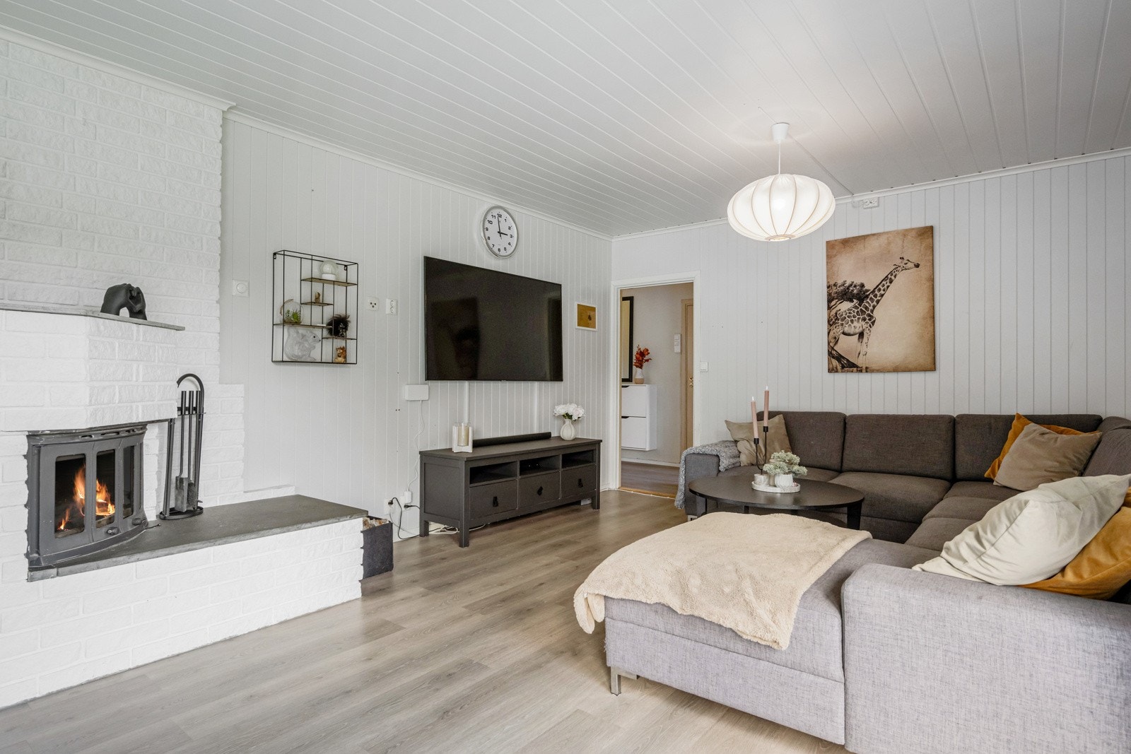 Romslig stue Galleribilde