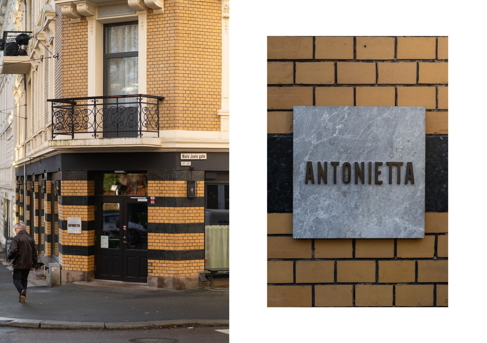 Bredt tilbud av restauranter i nærområdet, her populære Antonietta som tilbyr smakfulle italienske retter og lun atmosfære. Galleribilde