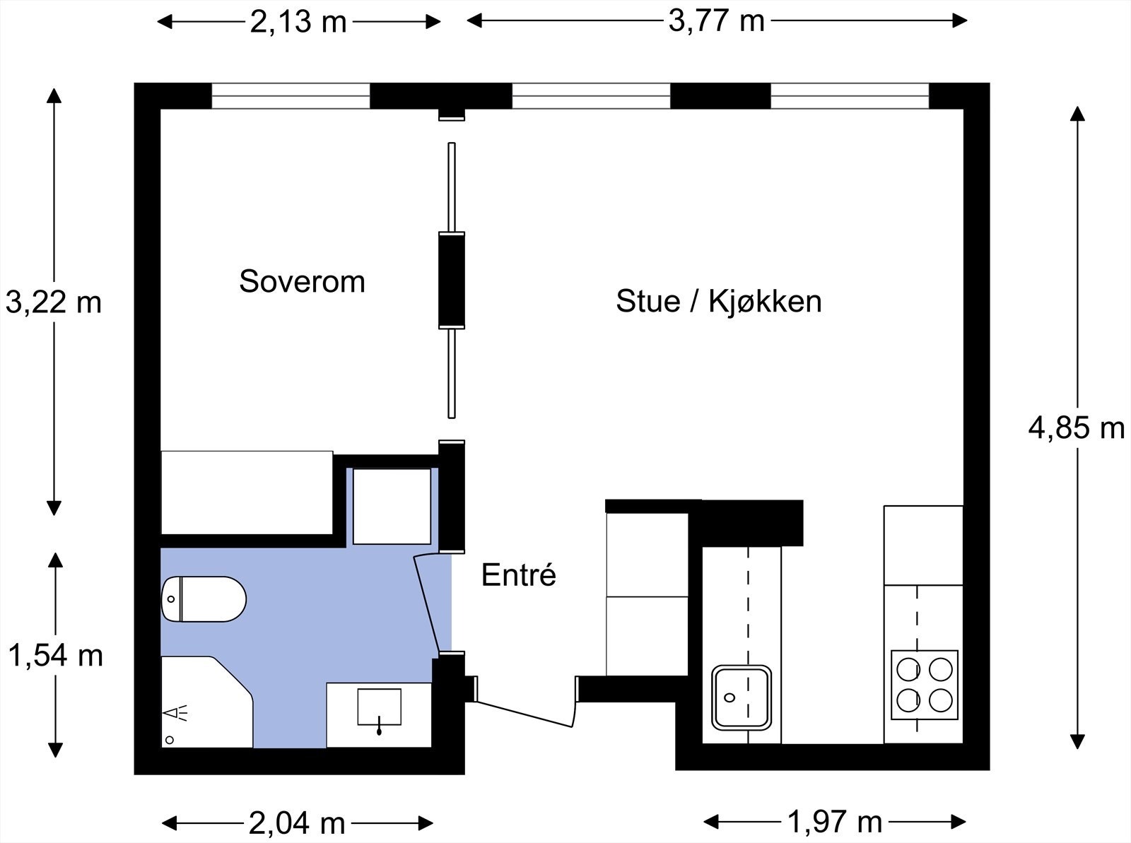 Plantegning. Galleribilde