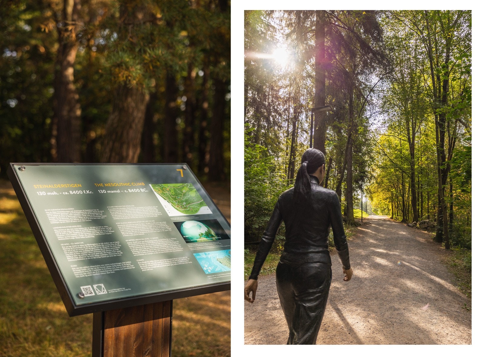 Flotte turområder i Brannfjellskogen og i Ekebergparken, samt nærhet til fjorden med flere hyggelige badestrender Galleribilde