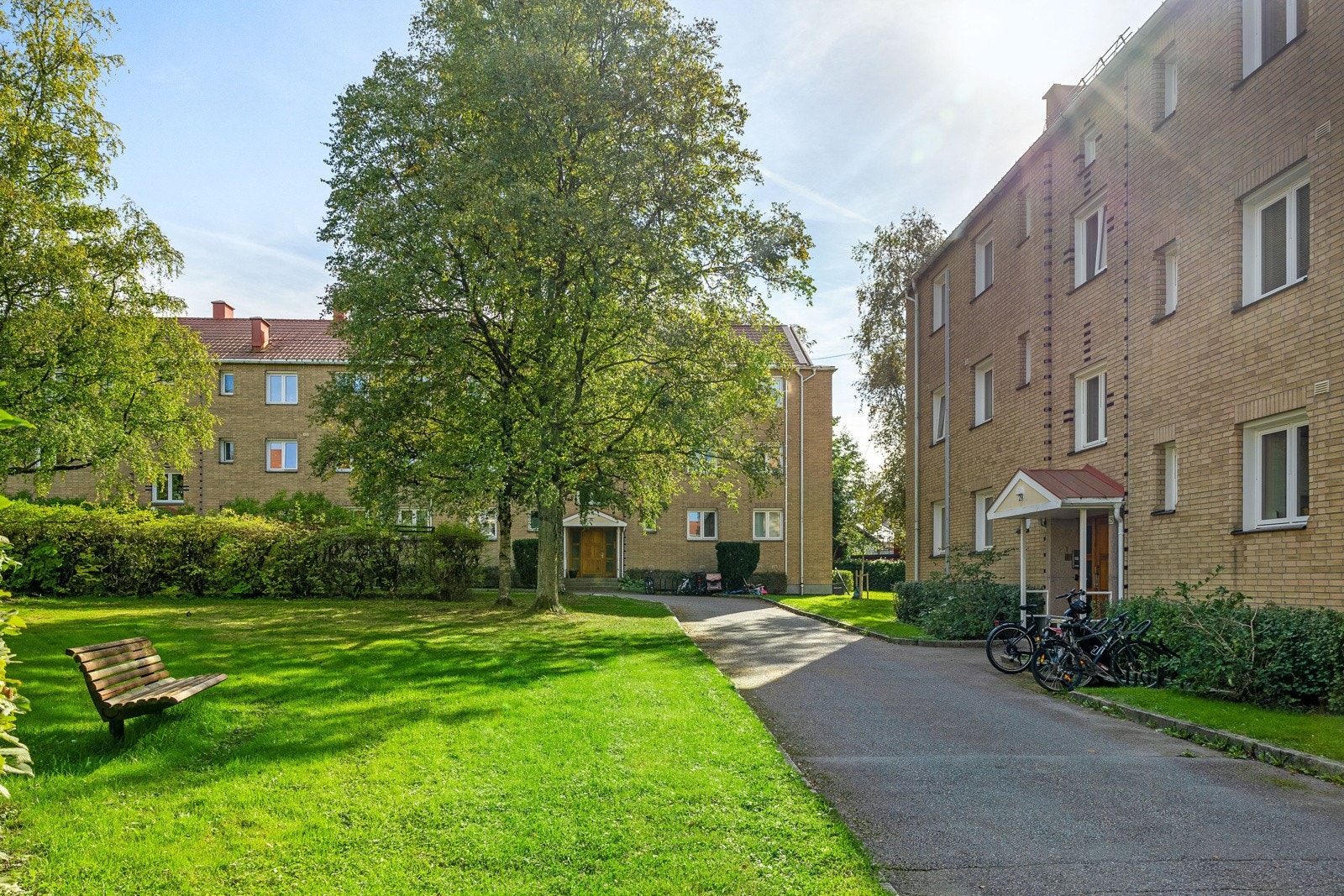 Velholdt borettslag med blant annet nye vinduer fra 2018 Galleribilde