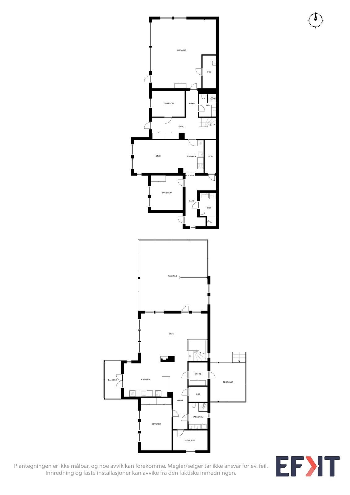 Plantegning. Galleribilde
