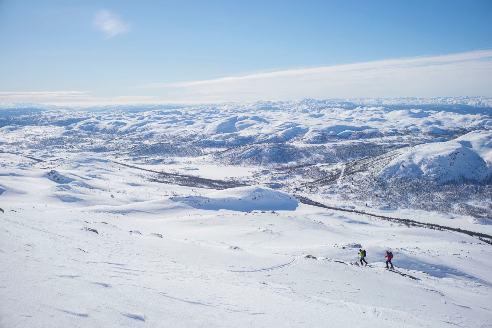 Snøsikkert og fantastisk skiterreng vinterstid. Galleribilde