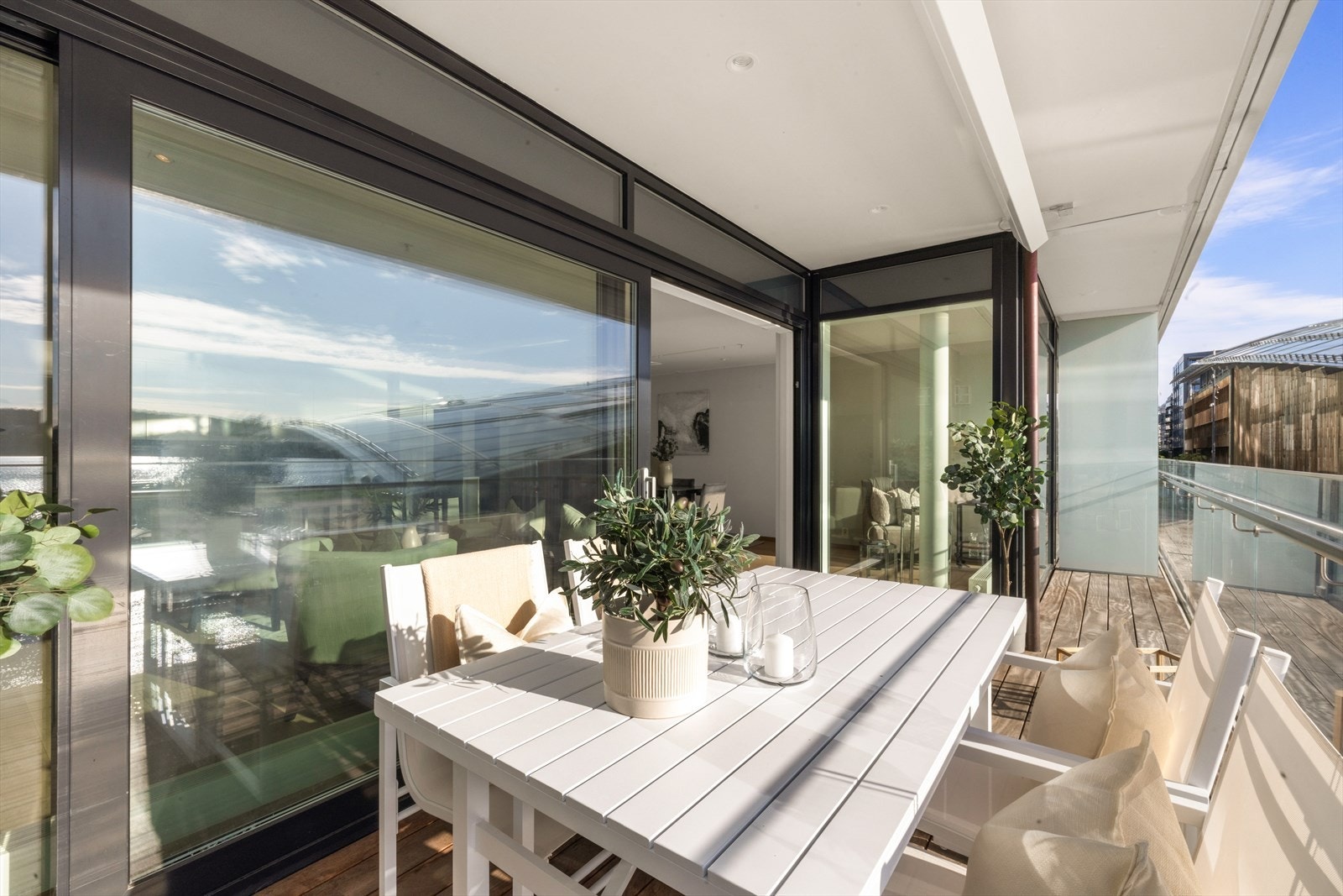 13 kvm balkong. Galleribilde