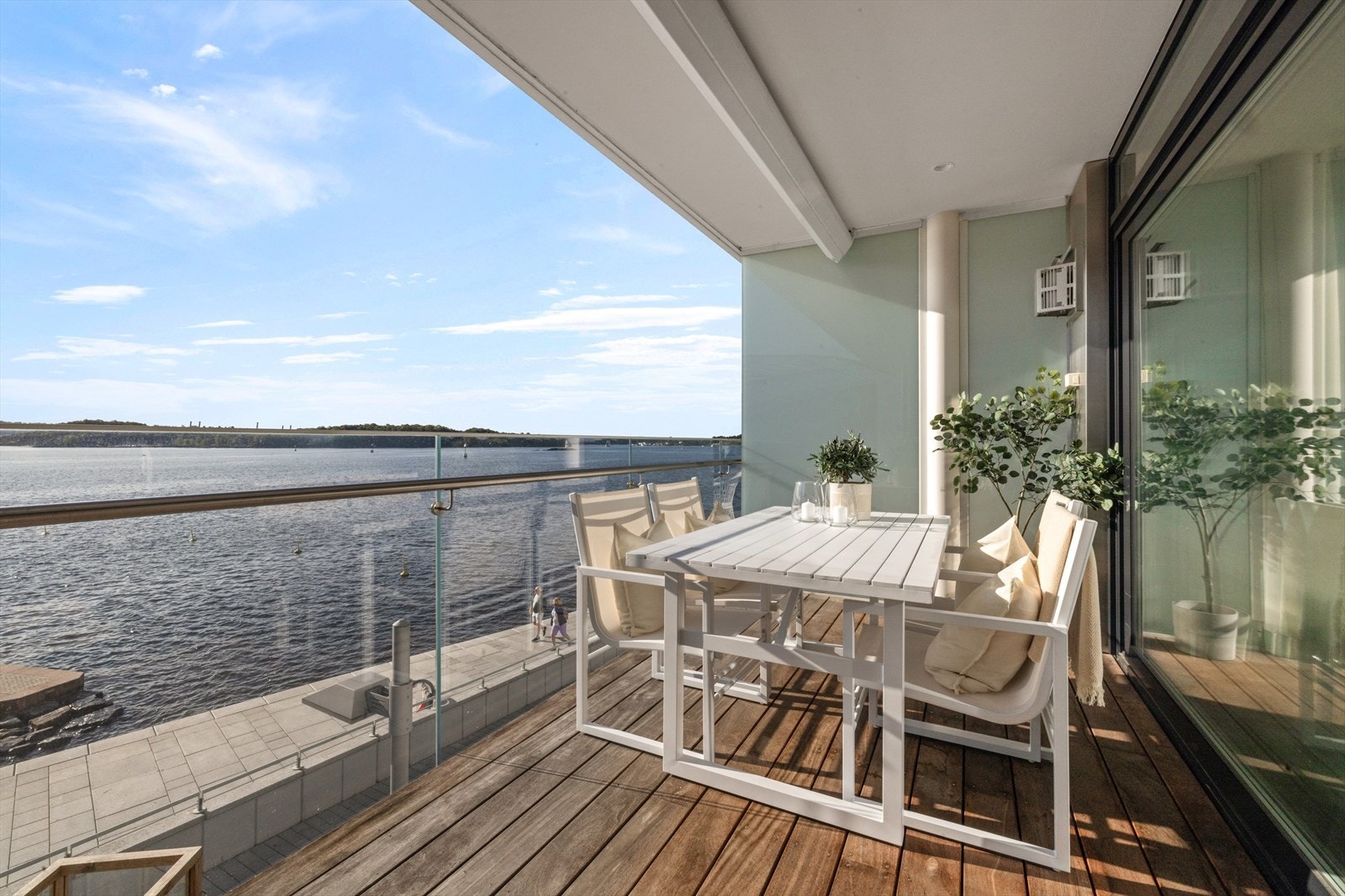 Overbygget balkong på 13 kvm. Galleribilde