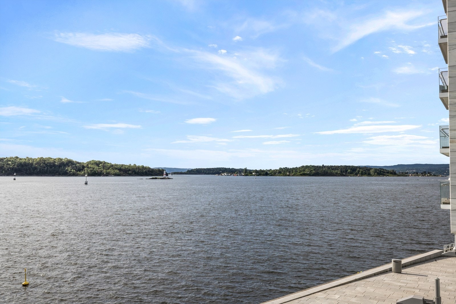 Utsikt mot Hovedøya og Lindøya. Galleribilde
