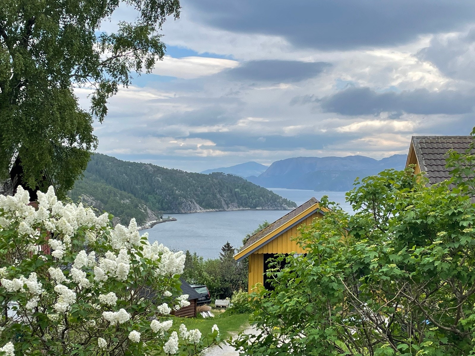 Utsikt utover Kolvereidvågen Galleribilde