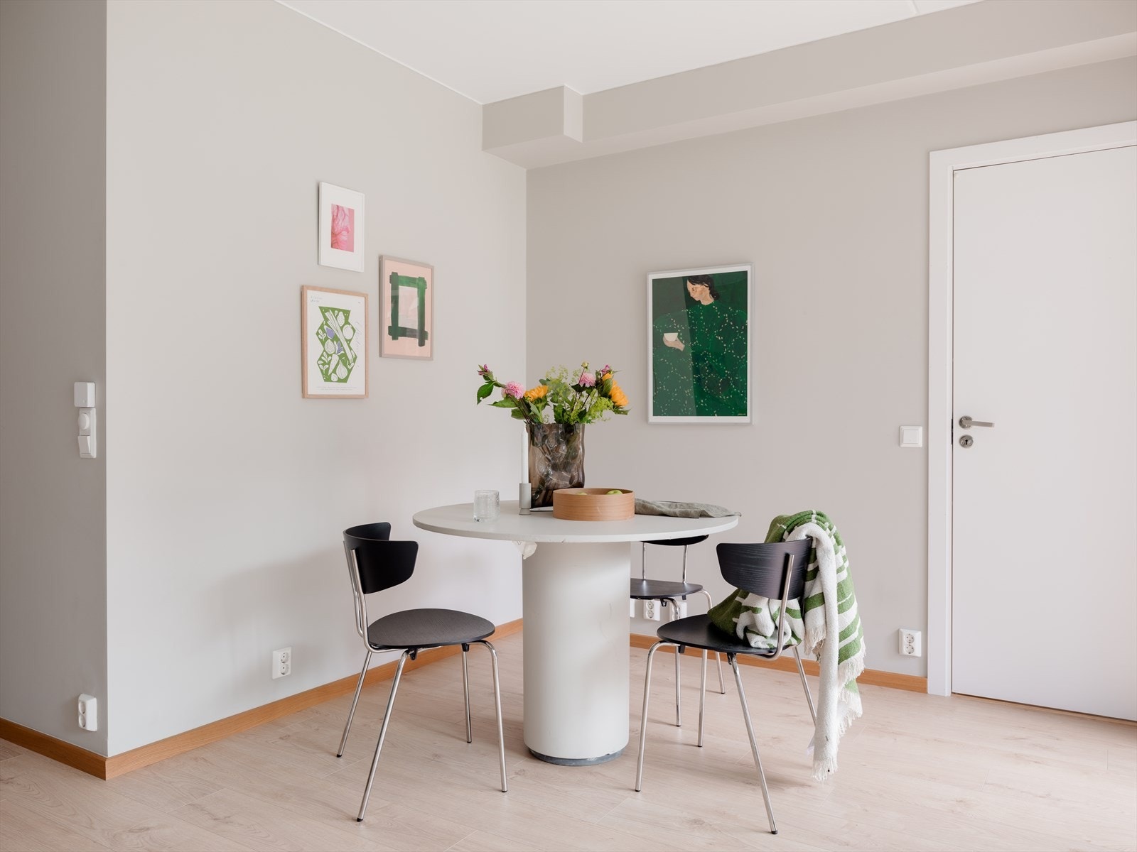 En praktisk og sosial utforming gir god mulighet for å innrede i egne soner. Galleribilde