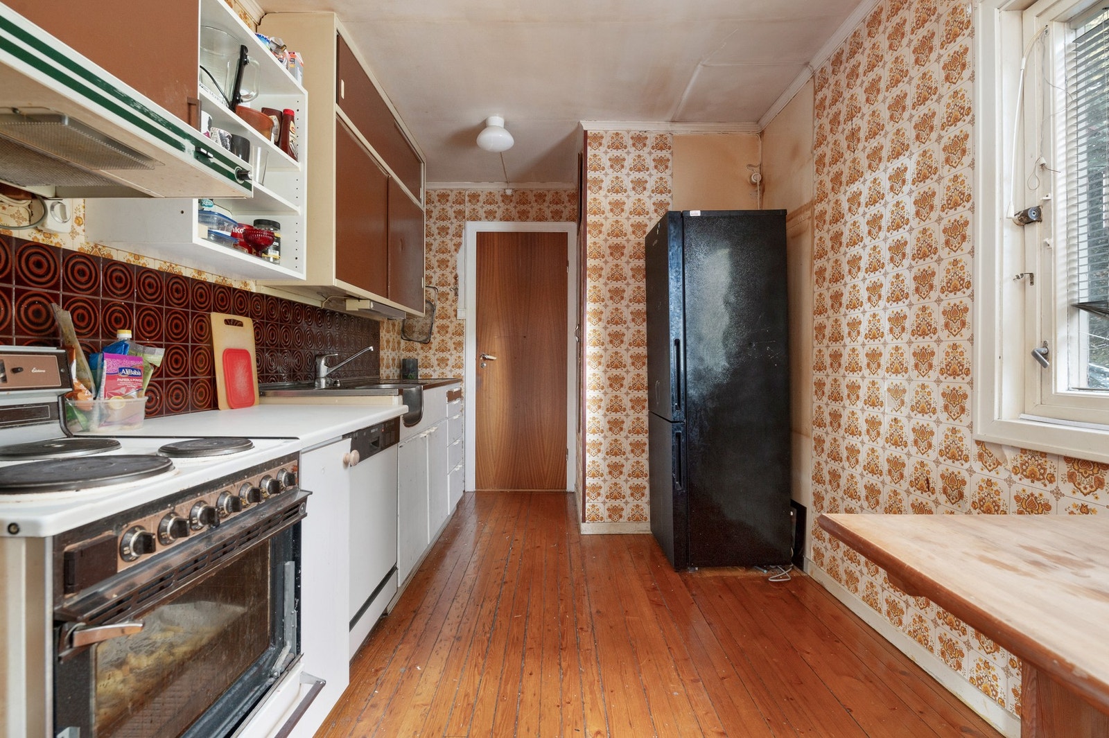 Kjøkken på 9,5 kvm. Galleribilde