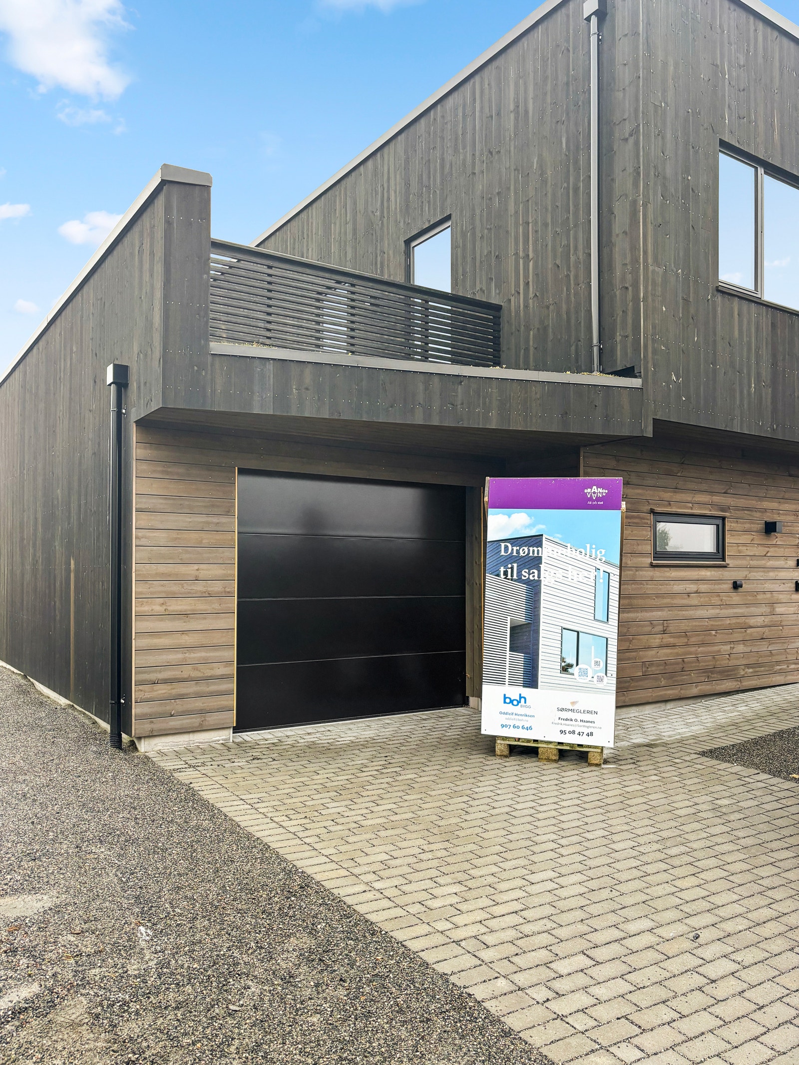 Utleiemegler Sør har gleden av å presentere denne helt ny tomannsboligen på Drangsvann. Galleribilde
