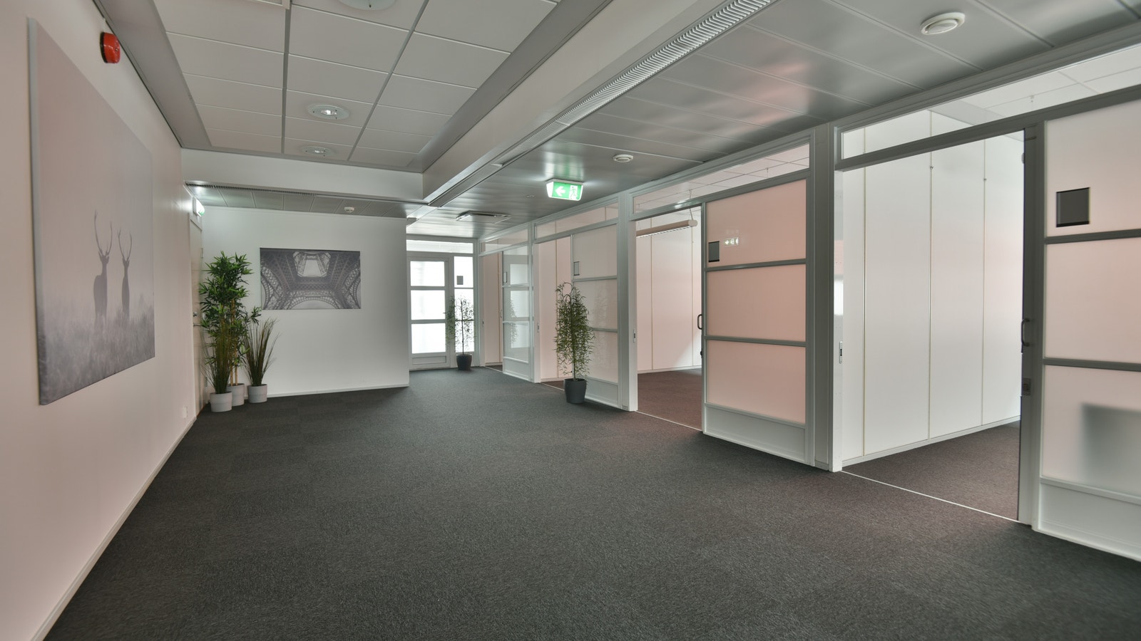 Areal B, kontorer m/glassfronter, 2 etg Galleribilde