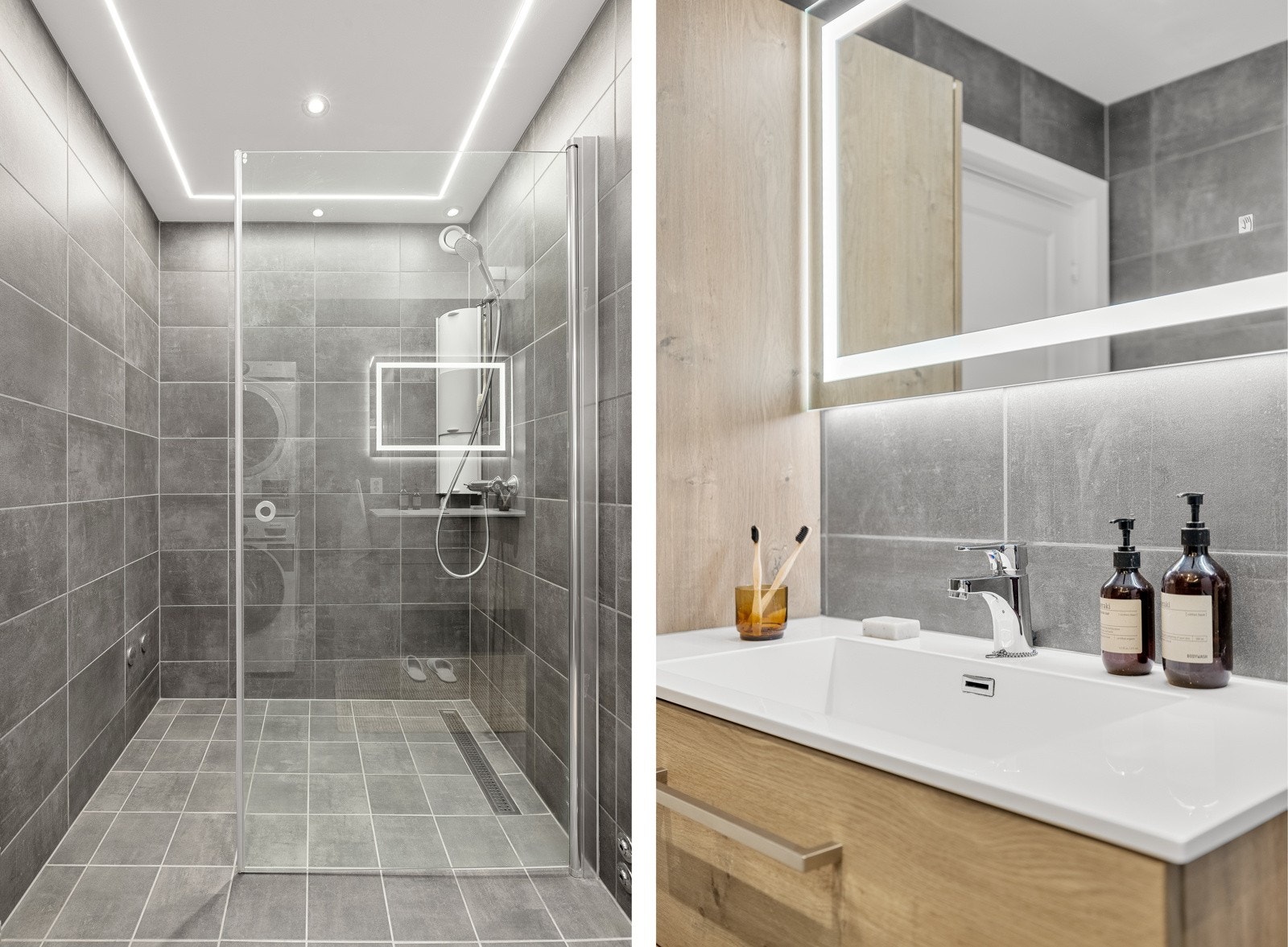 Badet ble pusset opp i perioden 2019-2020 i regi fra borettslaget. Galleribilde