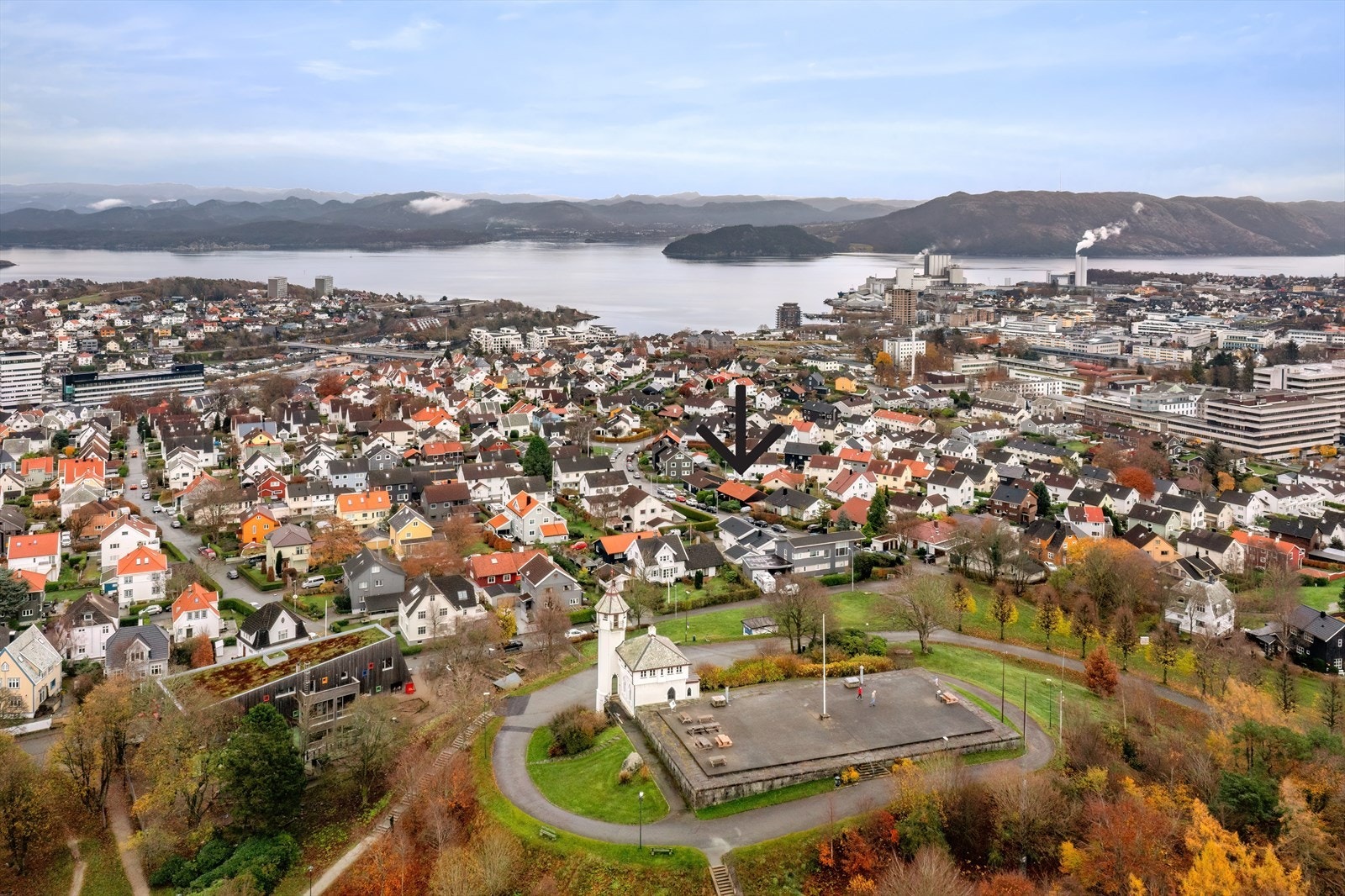 Flott beliggenhet Galleribilde