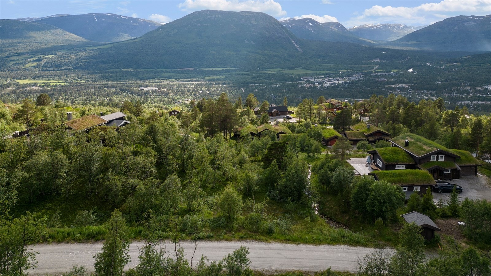 Utsikt fra tomten Galleribilde