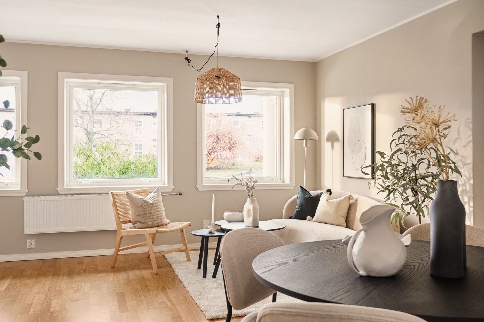 Oppholdsrommet har mange muligheter for innredning etter eget ønske og behov. Galleribilde