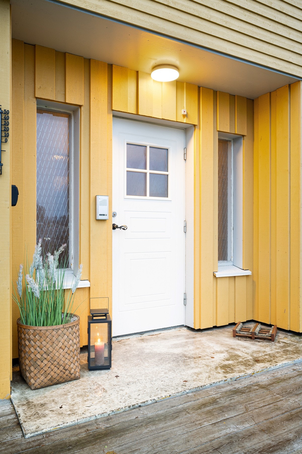 Inngangspartiet er hyggelig og innbydende Galleribilde