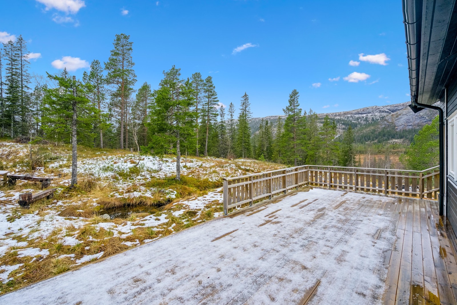 Tomtestørrelsen er på ca. 802m² Galleribilde