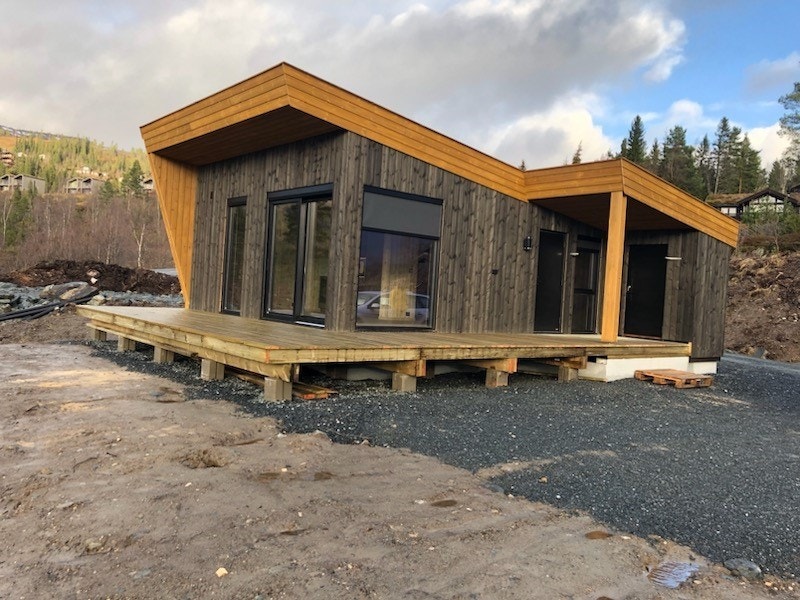 Ferdigbygd på tomt nr 2 Galleribilde