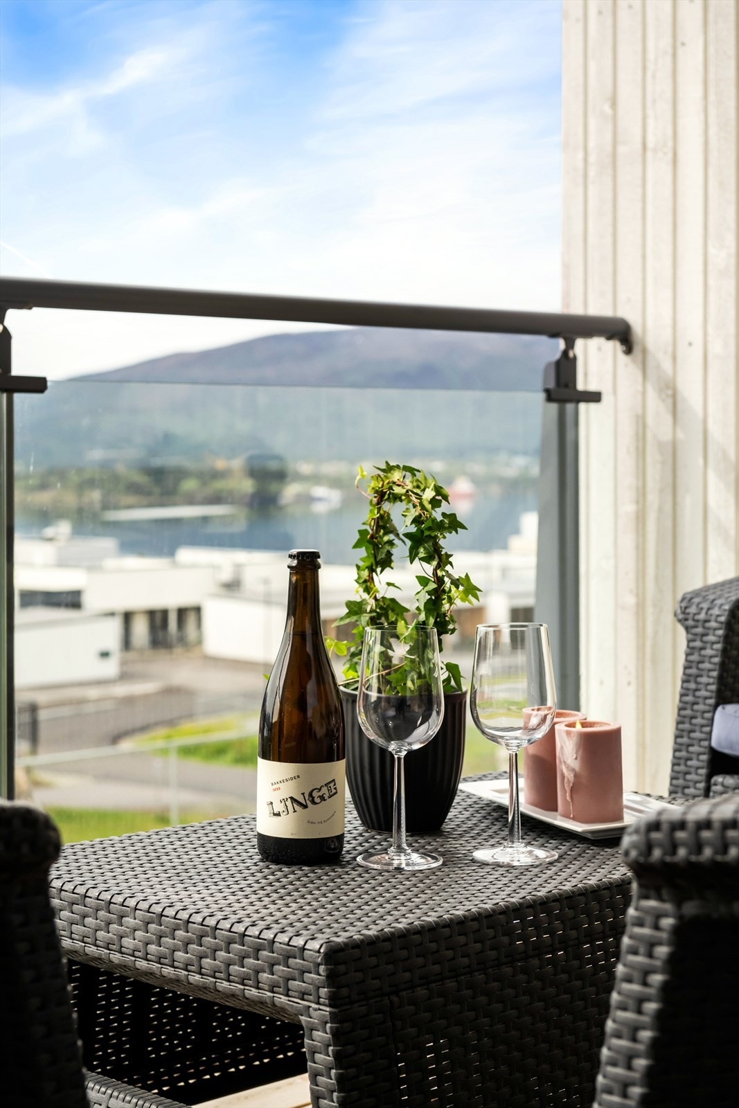 Detaljefoto fra balkongen Galleribilde