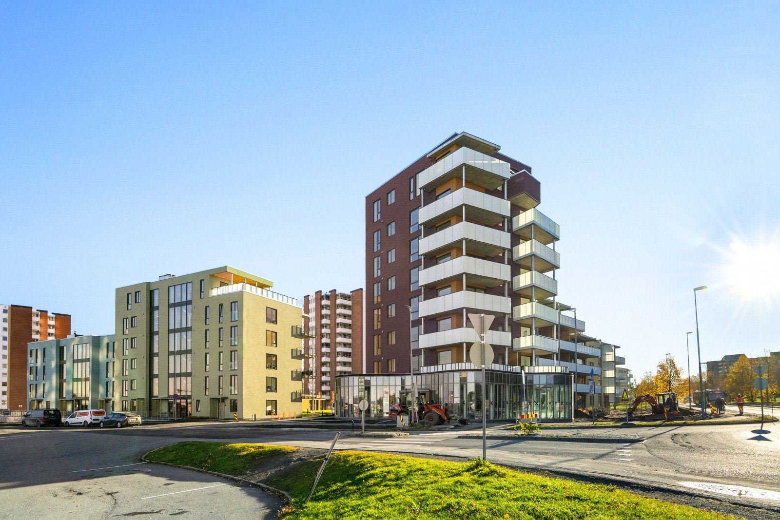 Nye Valentinlyst er et flott boligområde i Trondheim Øst. Ca 4 km fra Trondheim Sentrum. Galleribilde