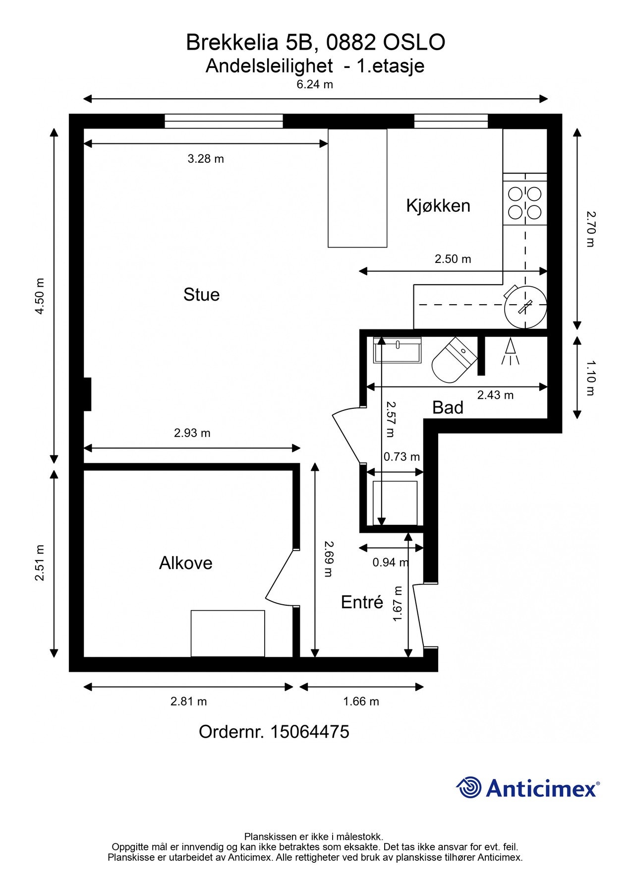 Plantegning. Galleribilde