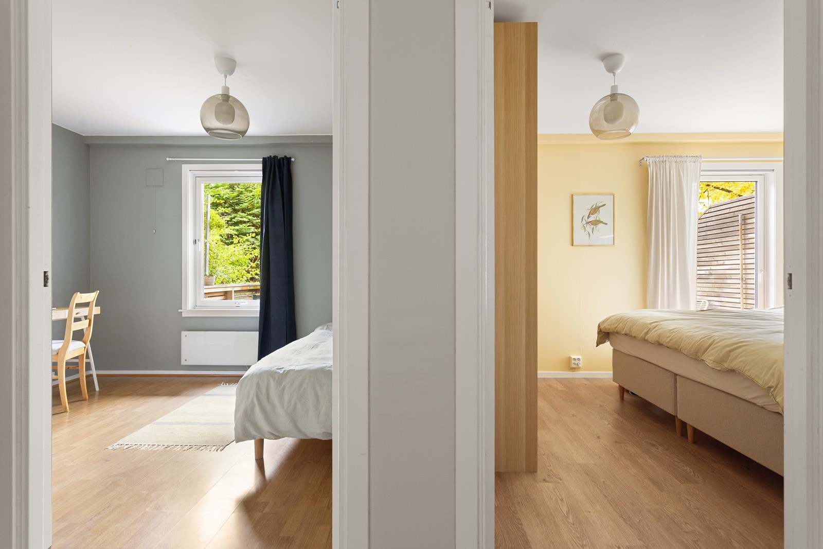 Leiligheten har 2 store soverom. Galleribilde