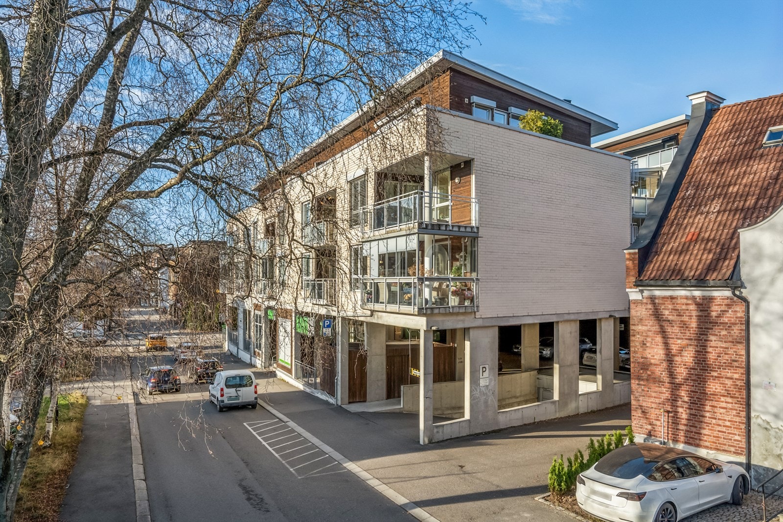 Enkel adkomst til garasjeanlegget. Galleribilde