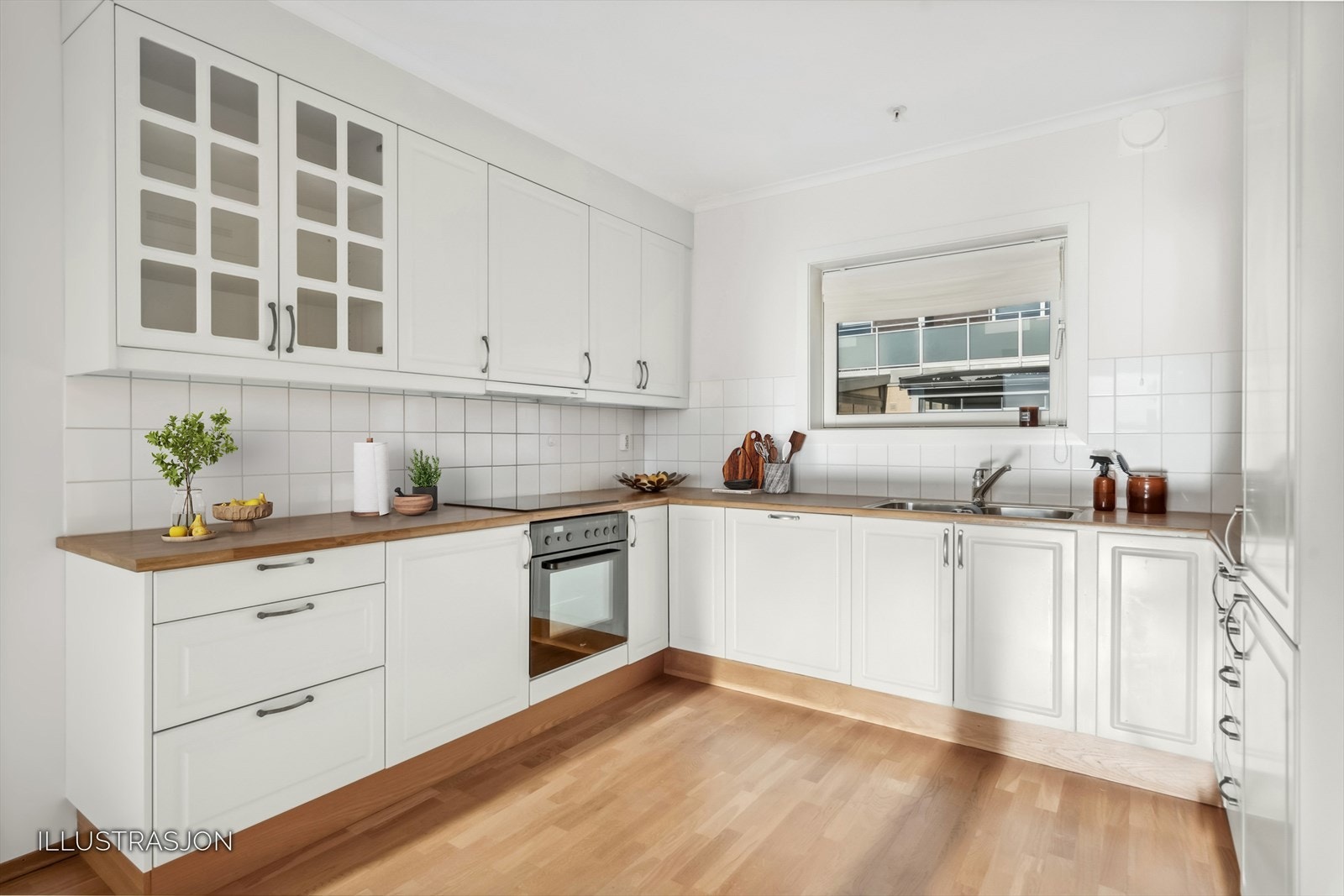 Illustrasjon foto Galleribilde