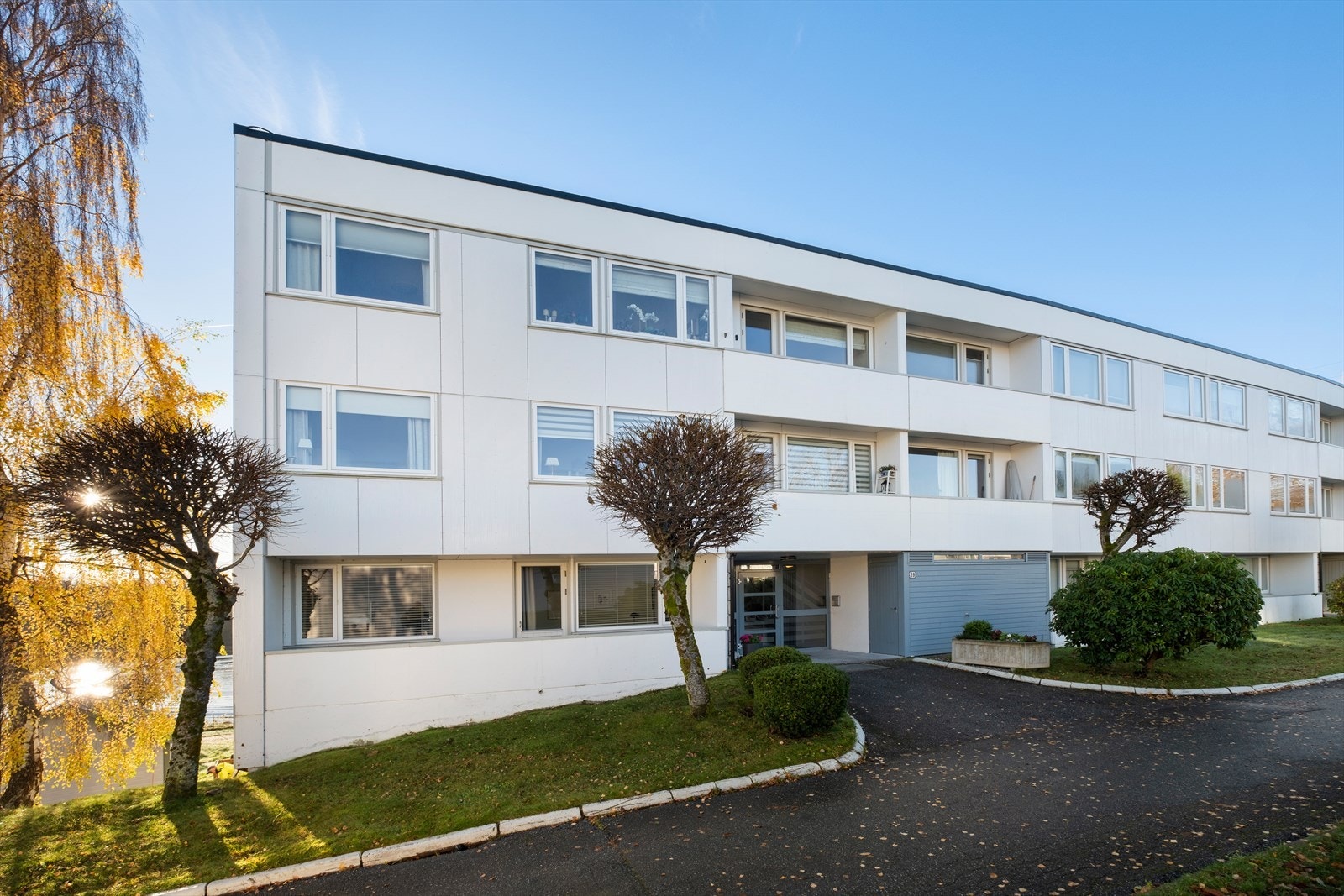 Fasade/inngangsparti nord. Galleribilde