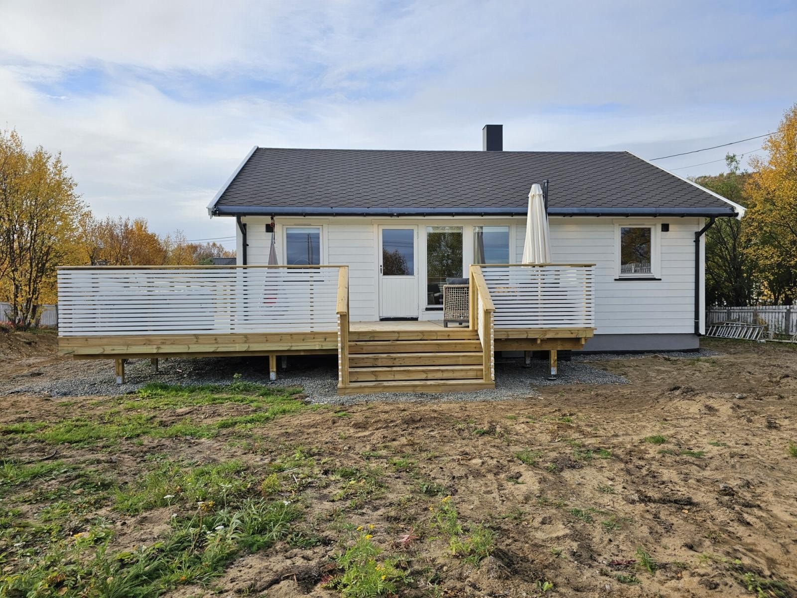 Huset sett fra nordøst Galleribilde