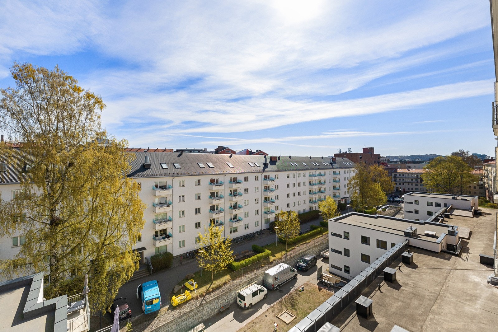 Fra balkongen. Galleribilde