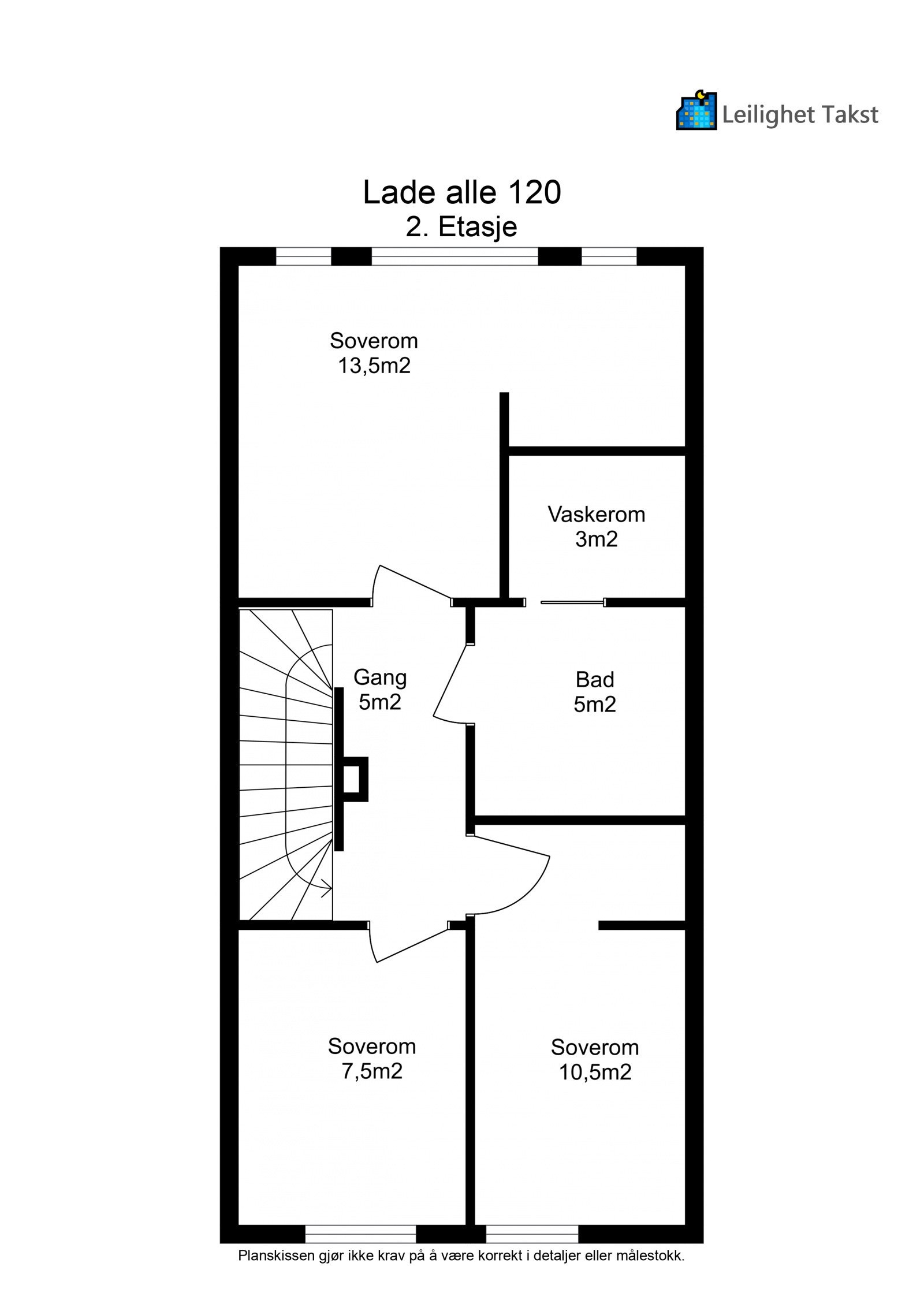 Planskisse 2. etasje. Galleribilde