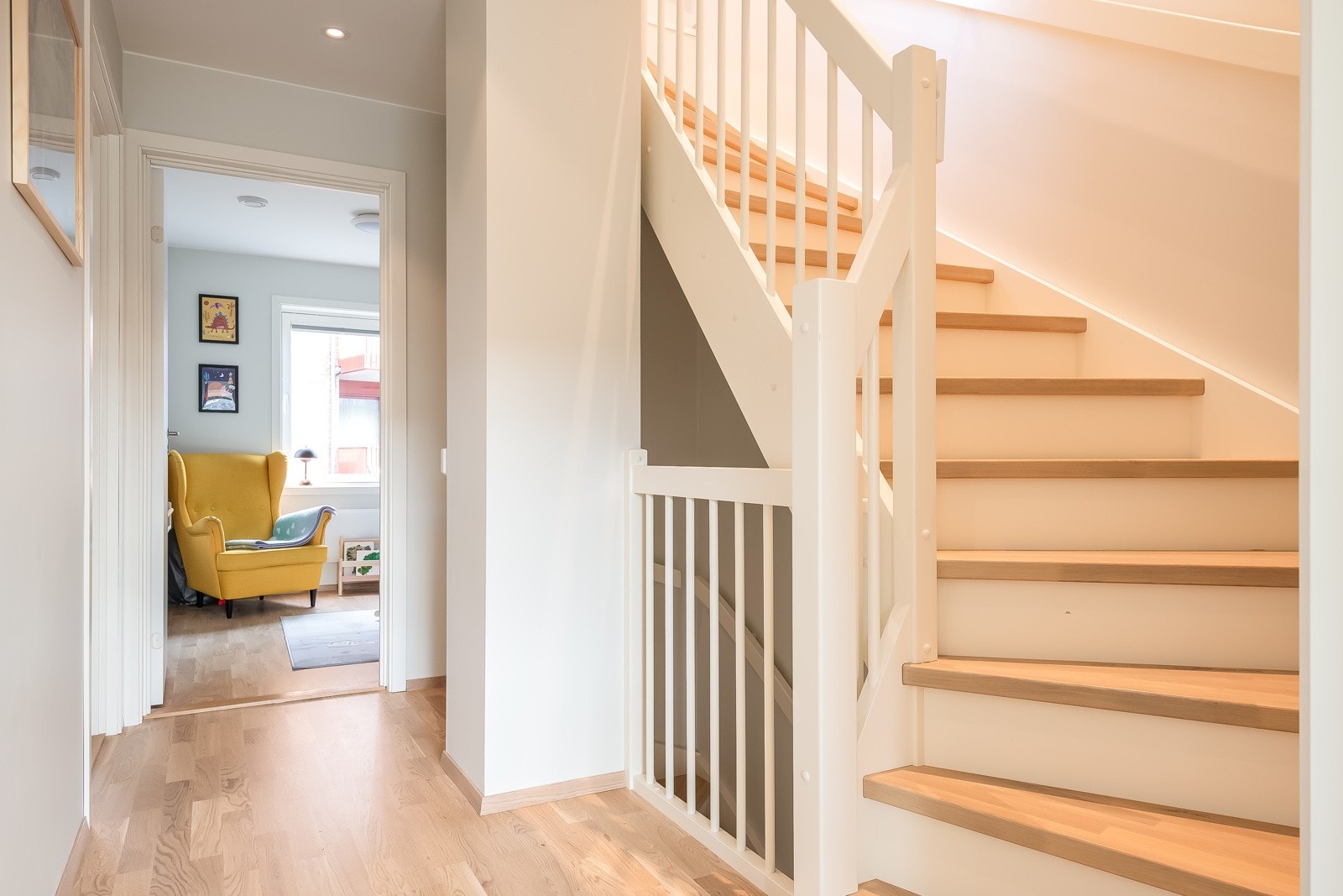 Trappeløp opp til 3. etasje. Galleribilde