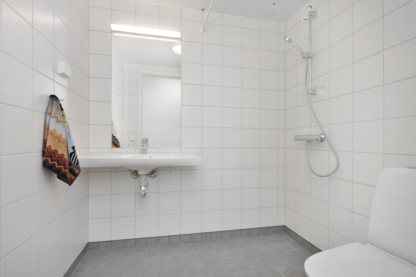 I Sandakerveien 76 A og B har vi ulike størrelser på ett roms leiligheter, her kan du bo alene eller sammen med kjæresten. Galleribilde