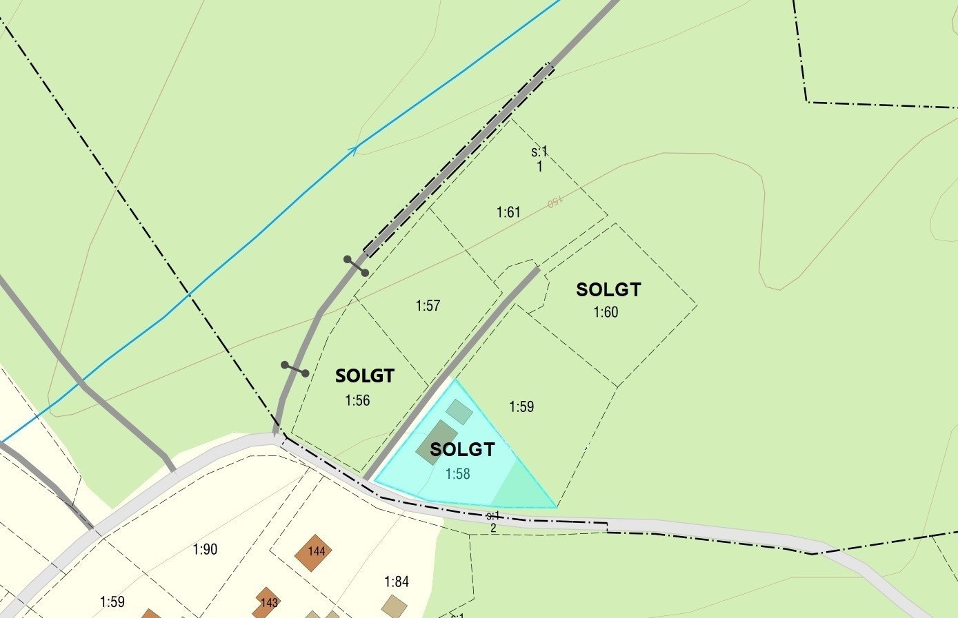 Solgte tomter Galleribilde