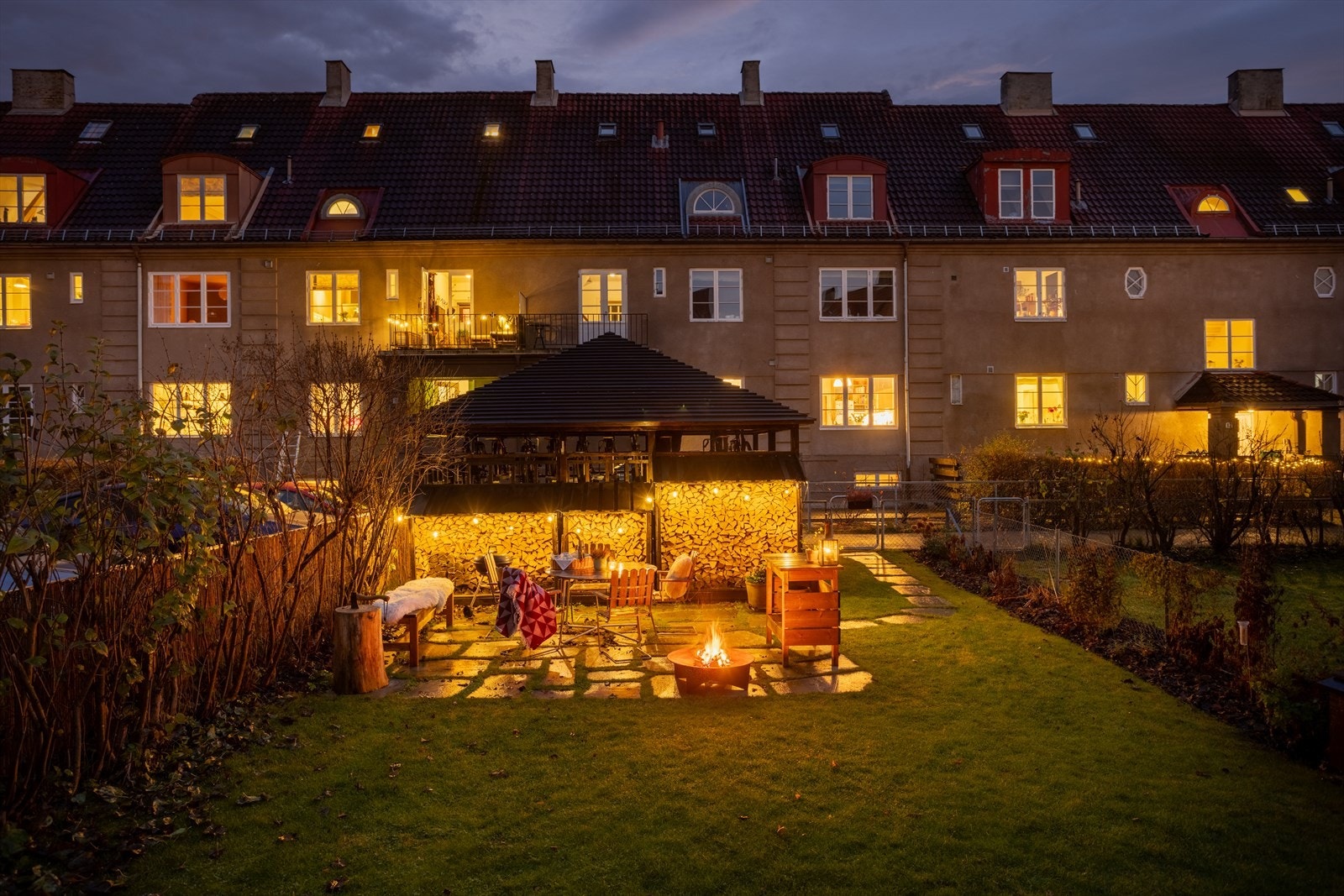 Kveldsstemning. Galleribilde