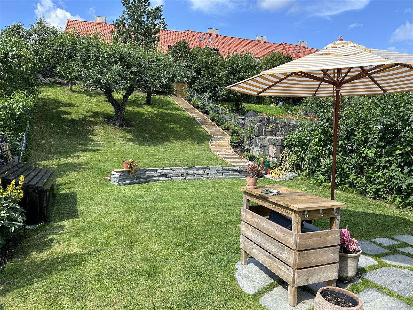 Selgers eget bilde | Hageidyll på sommerstid. Galleribilde