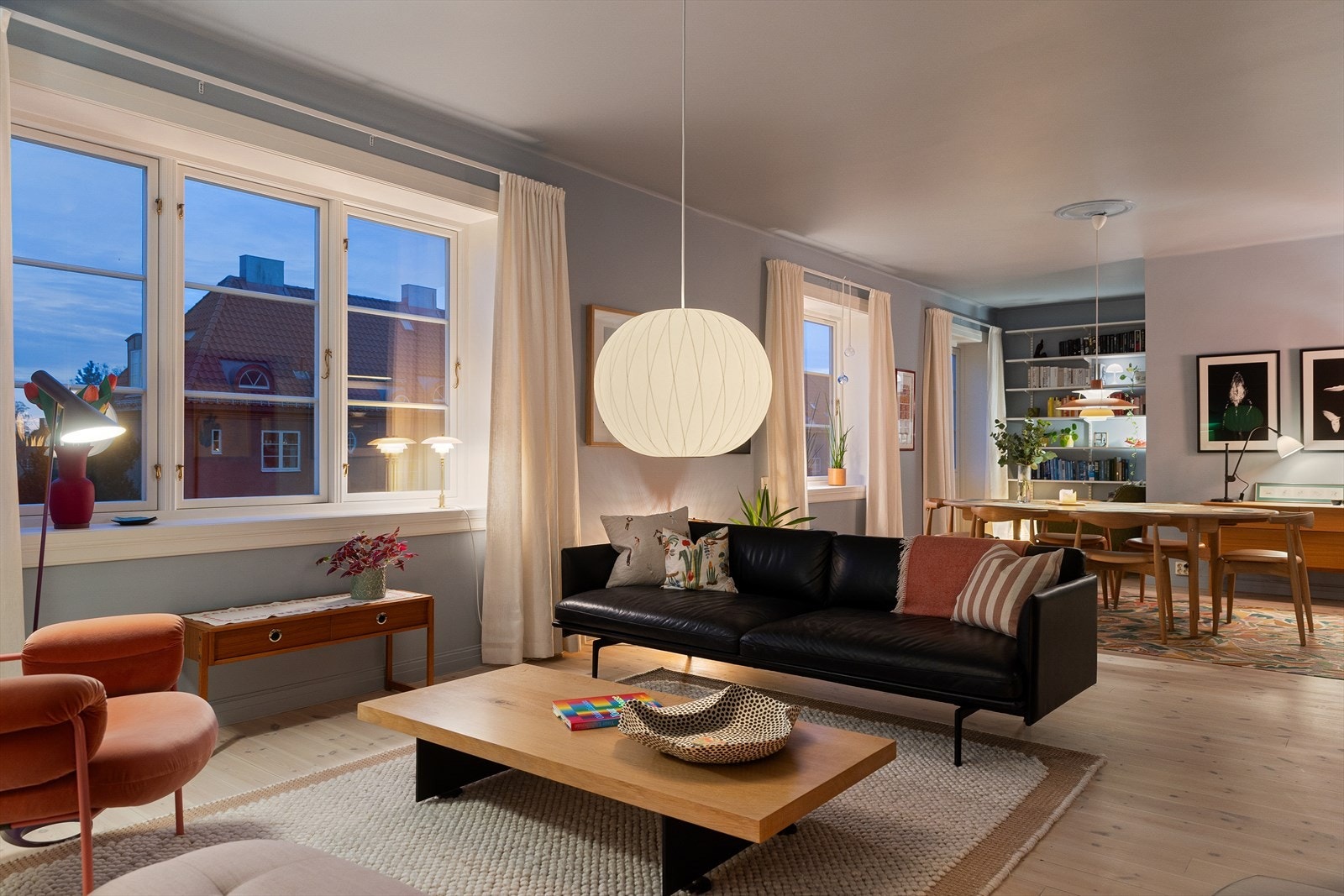 Kveldsstemning. Galleribilde