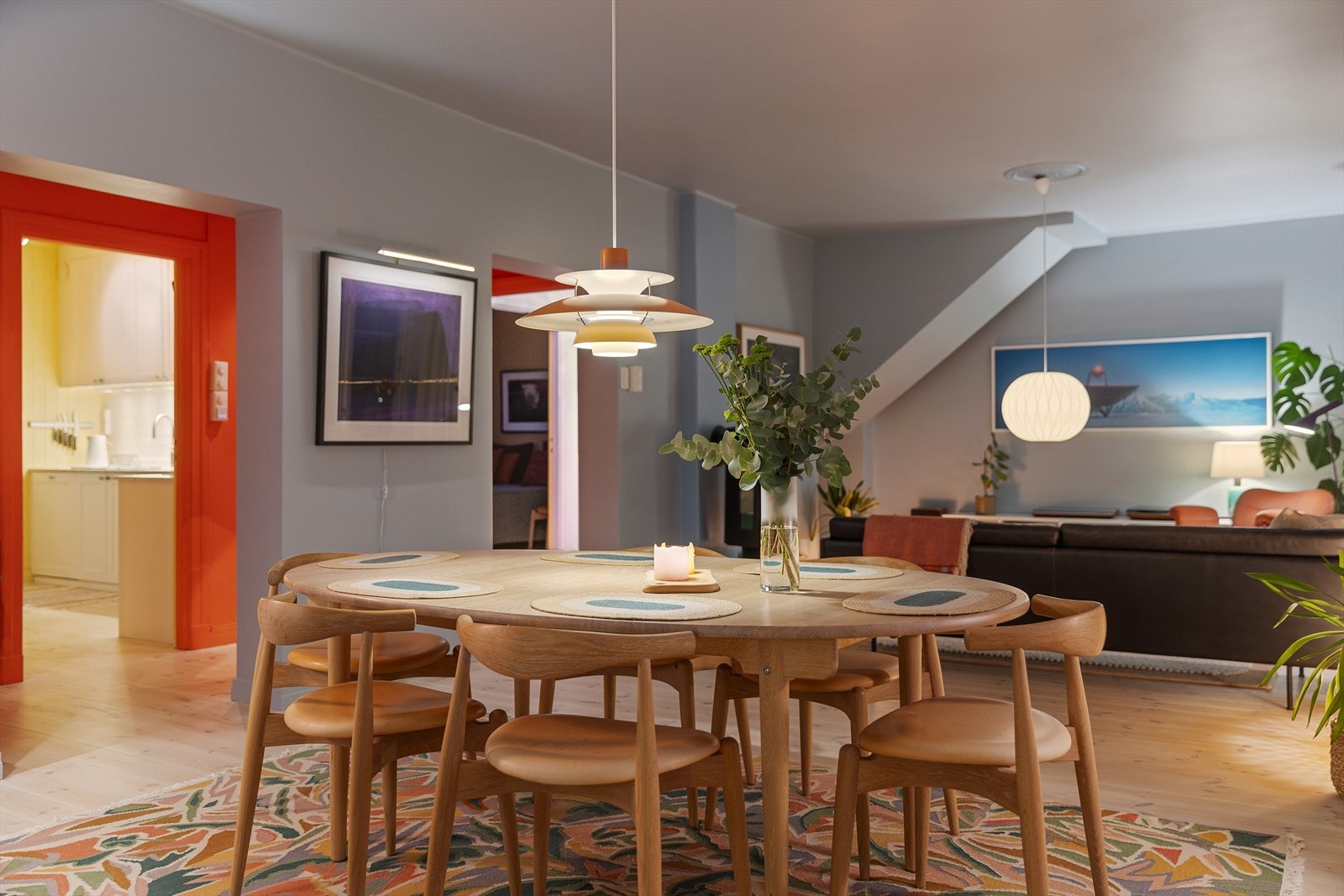 Kveldsstemning. Galleribilde