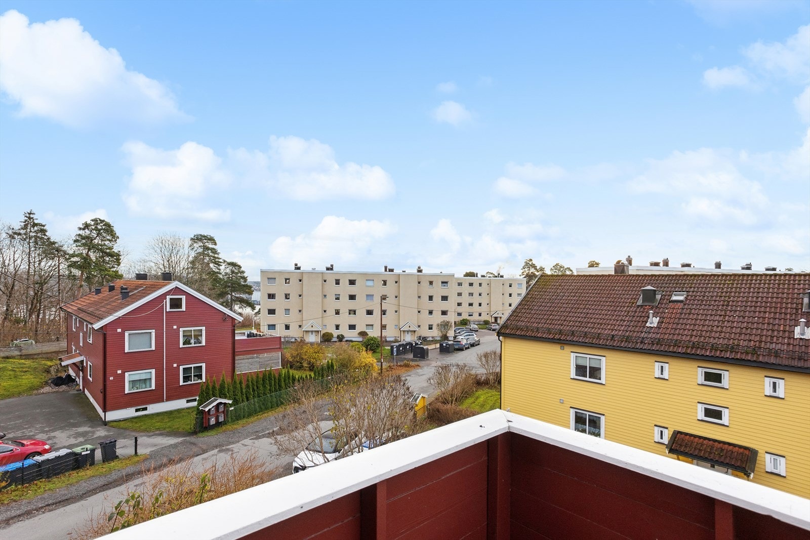 Utsikt fra veranda. Galleribilde