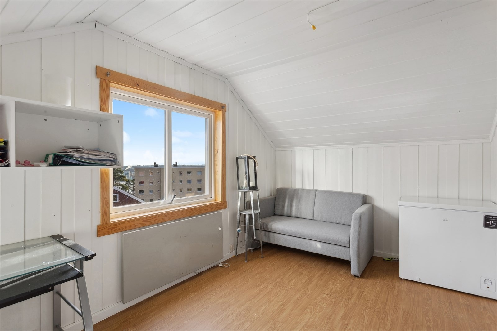 Rommet brukes som kontor/soverom Galleribilde