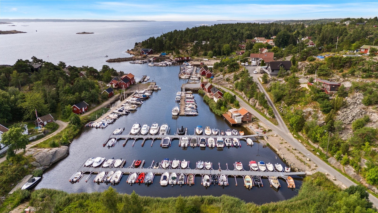 Kort vei til marina Galleribilde