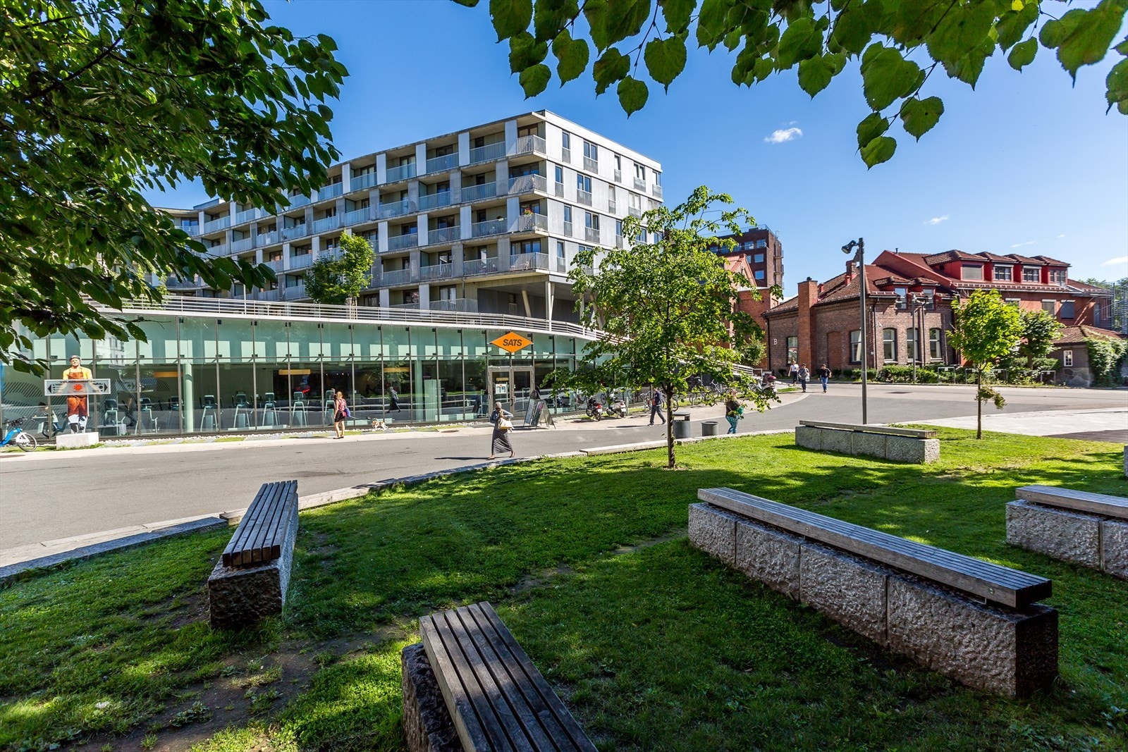 SATS Schous ligger innen kort gange fra leiligheten. Galleribilde