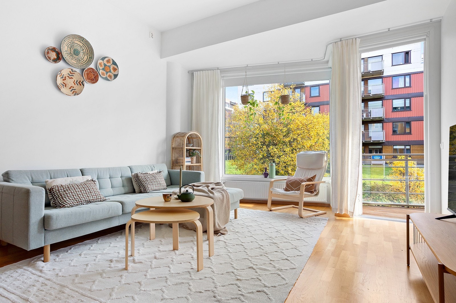 Velkommen til Håkon Magnussons gate 1 C! En pen 3-roms med balkong på 9kvm Galleribilde